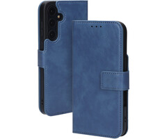Mobiparts Mobiparts Classic Wallet Case voor Samsung Galaxy A35 5G - Steel Blue