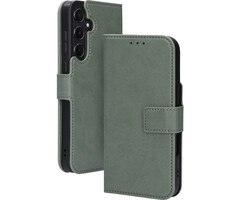 Mobiparts Mobiparts Classic Wallet Case voor Samsung Galaxy A35 5G - Stone Green