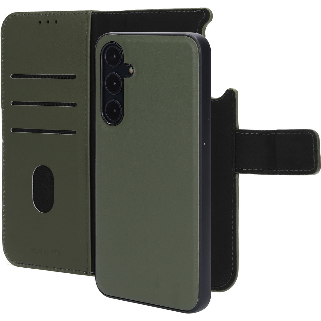 Mobiparts Mobiparts Leather 2 in 1 Wallet Case Samsung Galaxy A35 (2024) Green