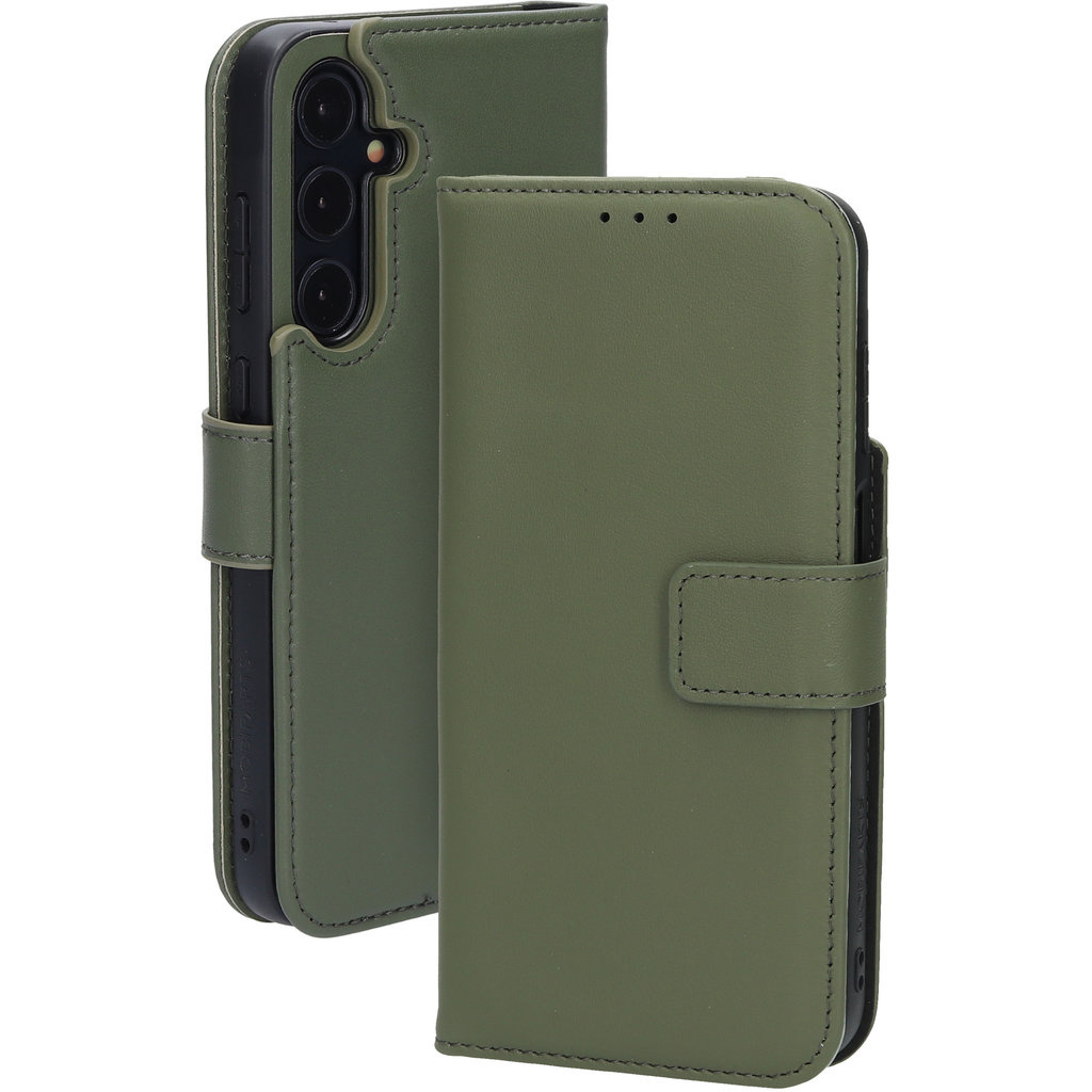 Mobiparts Mobiparts Leather 2 in 1 Wallet Case Samsung Galaxy A35 (2024) Green