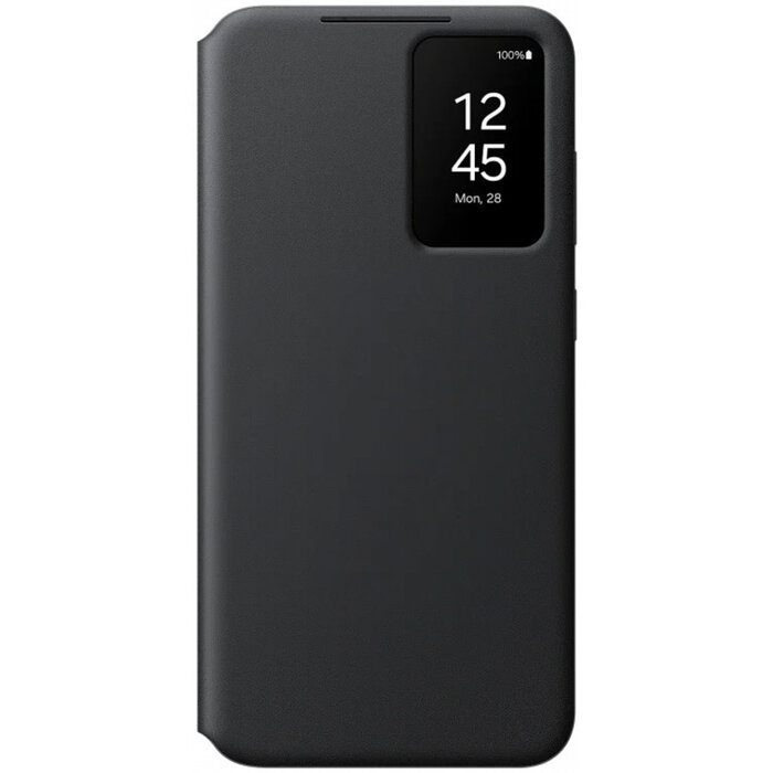 Samsung Samsung Galaxy S24 Plus Smart View Wallet Case - Zwart - Origineel