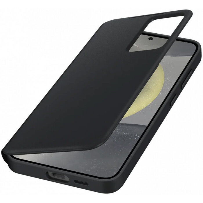Samsung Samsung Galaxy S24 Plus Smart View Wallet Case - Zwart - Origineel