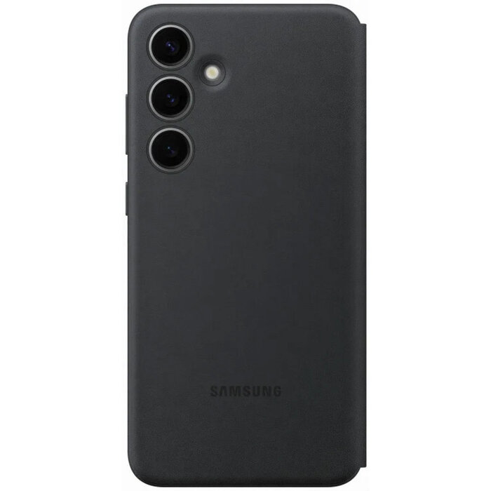 Samsung Samsung Galaxy S24 Plus Smart View Wallet Case - Zwart - Origineel