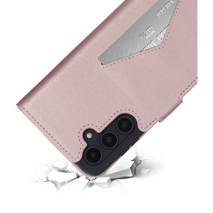Mobiparts Mobiparts Classic Wallet Case voor Samsung Galaxy A35 - Roze