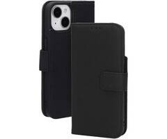 Mobiparts Mobiparts Leather Wallet Case Apple iPhone 15/14/13 Black (MagSafe Compatible)