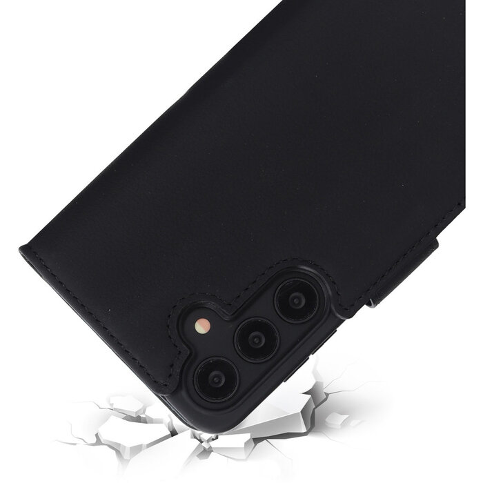 Mobiparts Mobiparts Leather Wallet Case Samsung Galaxy S24 Black (MagSafe Compatible)