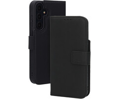 Mobiparts Mobiparts Leather Wallet Case voor Samsung Galaxy A35 - Zwart