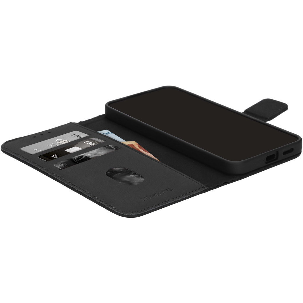 Mobiparts Mobiparts Leather Wallet Case Samsung Galaxy A35 Black