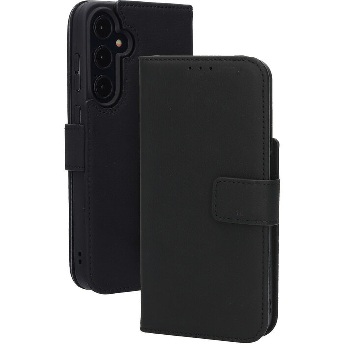 Mobiparts Mobiparts Leather Wallet Case voor Samsung Galaxy A55 - Zwart