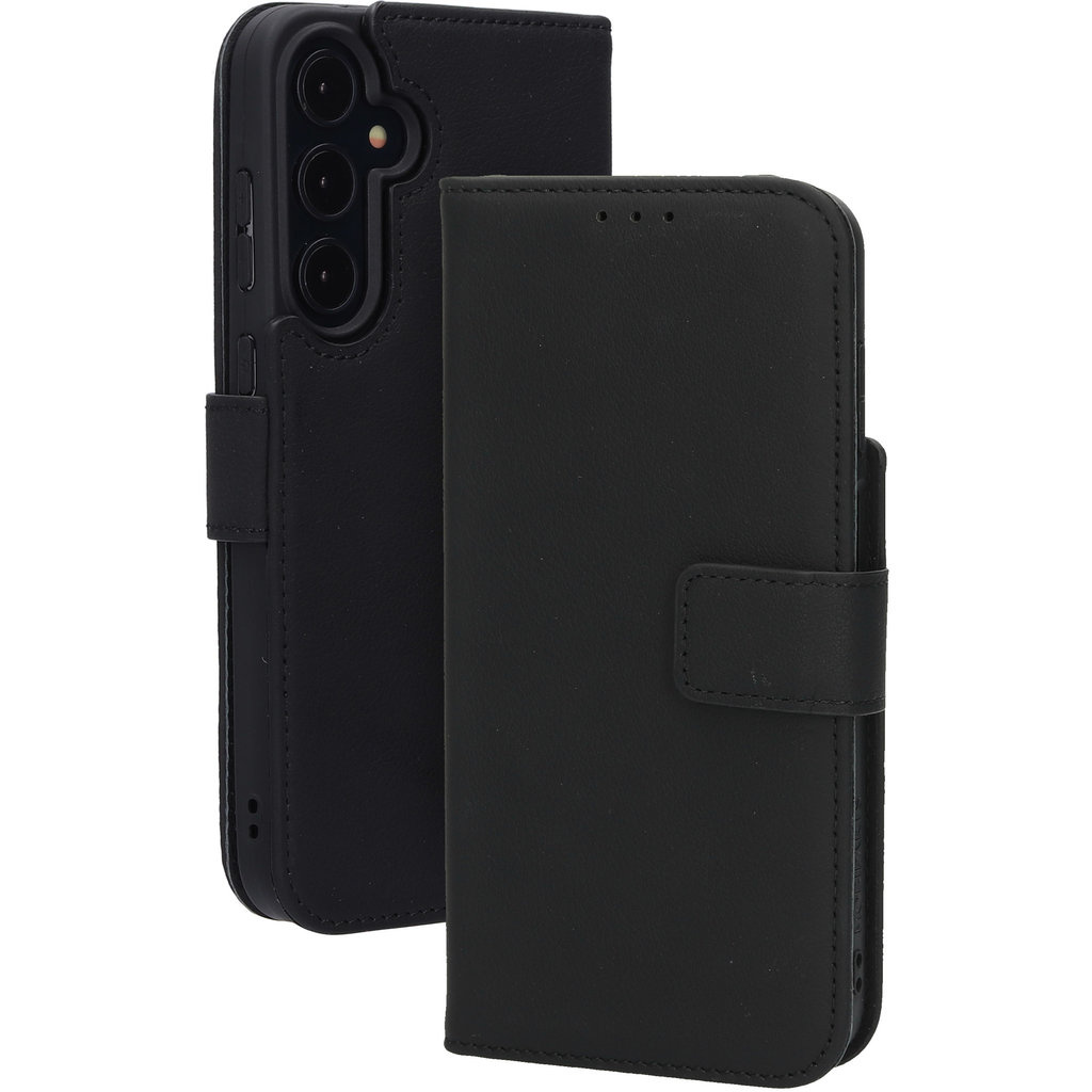 Mobiparts Mobiparts Leather Wallet Case voor Samsung Galaxy A55 - Zwart