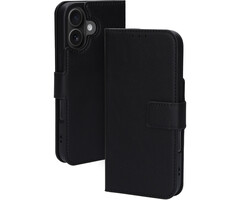 Mobiparts Mobiparts Classic Wallet Case Apple iPhone 16 Black (MagSafe Compatible)