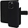 Mobiparts 2-in-1 Lederen Wallet Case voor iPhone 16 Pro Max - Zwart