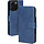 Mobiparts Classic Wallet Case Apple iPhone 16 Pro Steel Blue (MagSafe Compatible)