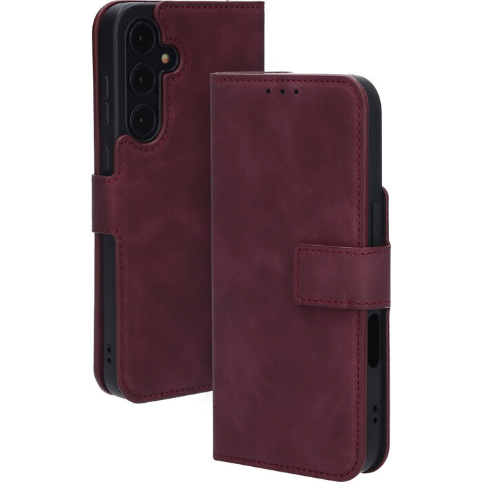 Mobiparts Mobiparts Classic Wallet Case voor Samsung Galaxy A35 5G - Velvet Red