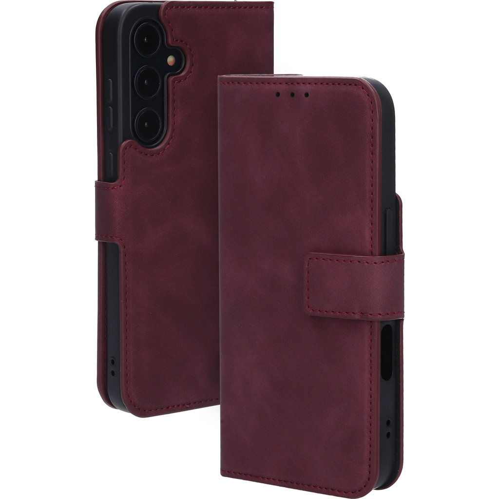 Mobiparts Mobiparts Classic Wallet Case voor Samsung Galaxy A35 5G - Velvet Red