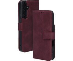 Mobiparts Mobiparts Classic Wallet Case Samsung Galaxy A55 5G (2024) Velvet Red