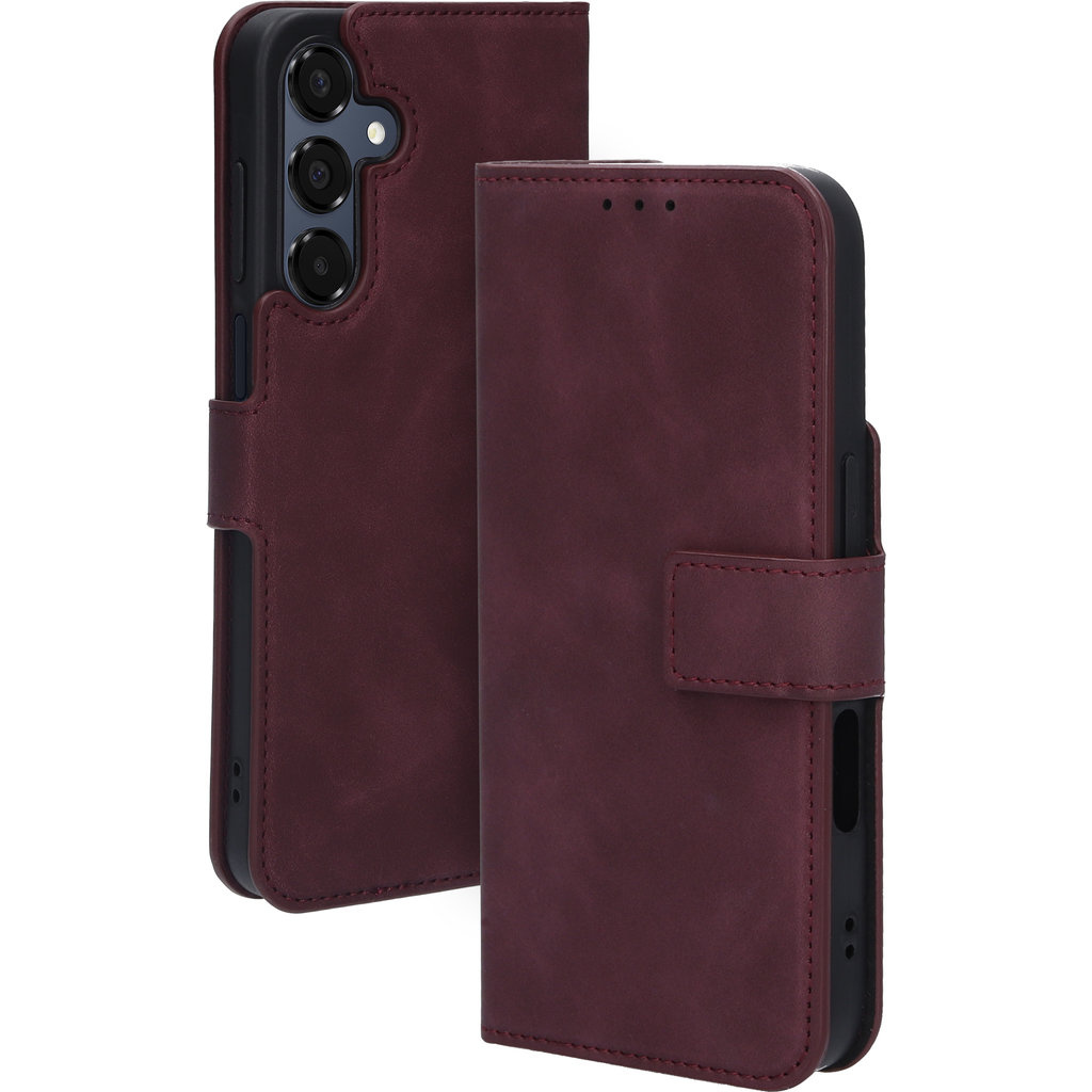 Mobiparts Mobiparts Classic Wallet Case voor Samsung Galaxy A16 - Velvet Red