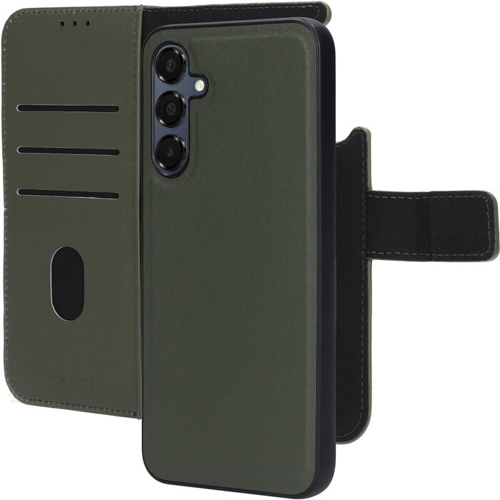 Mobiparts Mobiparts 2-in-1 Leren Wallet Case voor Samsung Galaxy A16 - Groen