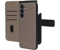 Mobiparts Mobiparts 2-in-1 Lederen Wallet Case voor Samsung Galaxy A16 - Taupe