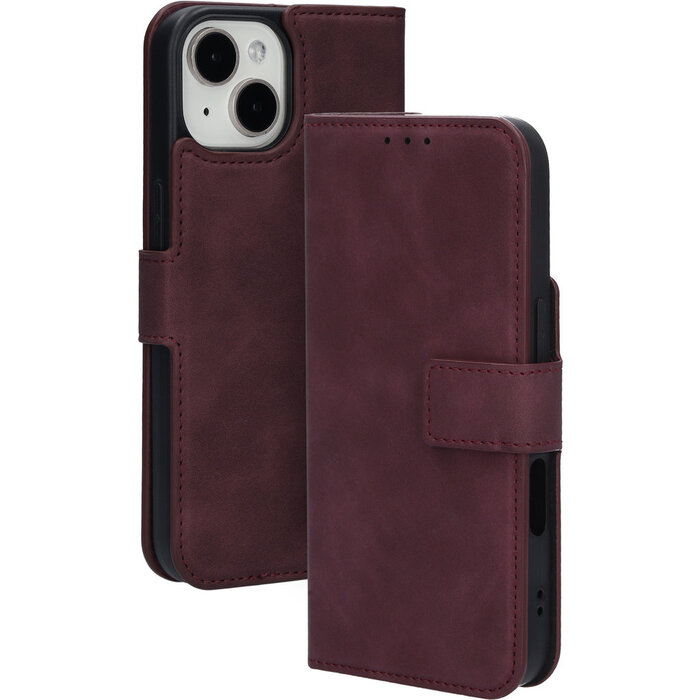 Mobiparts Mobiparts Classic Wallet Case voor iPhone 15/14/13 - Velvet Red