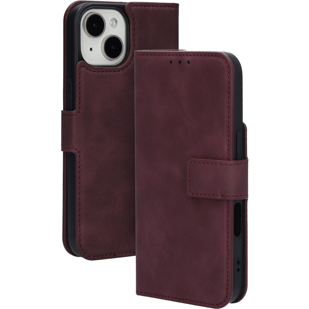 Mobiparts Mobiparts Classic Wallet Case voor iPhone 15/14/13 - Velvet Red