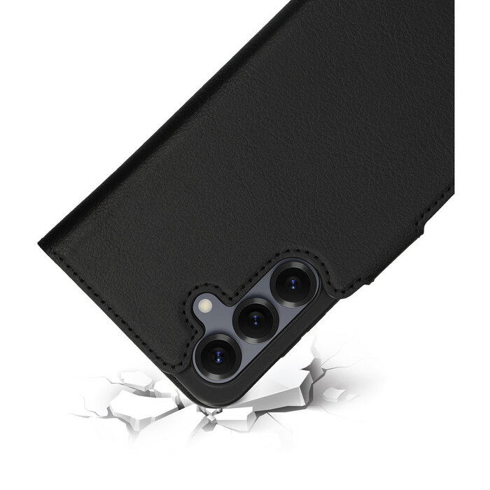 Mobiparts Mobiparts Classic Wallet Case voor Samsung Galaxy S25 - MagSafe Zwart