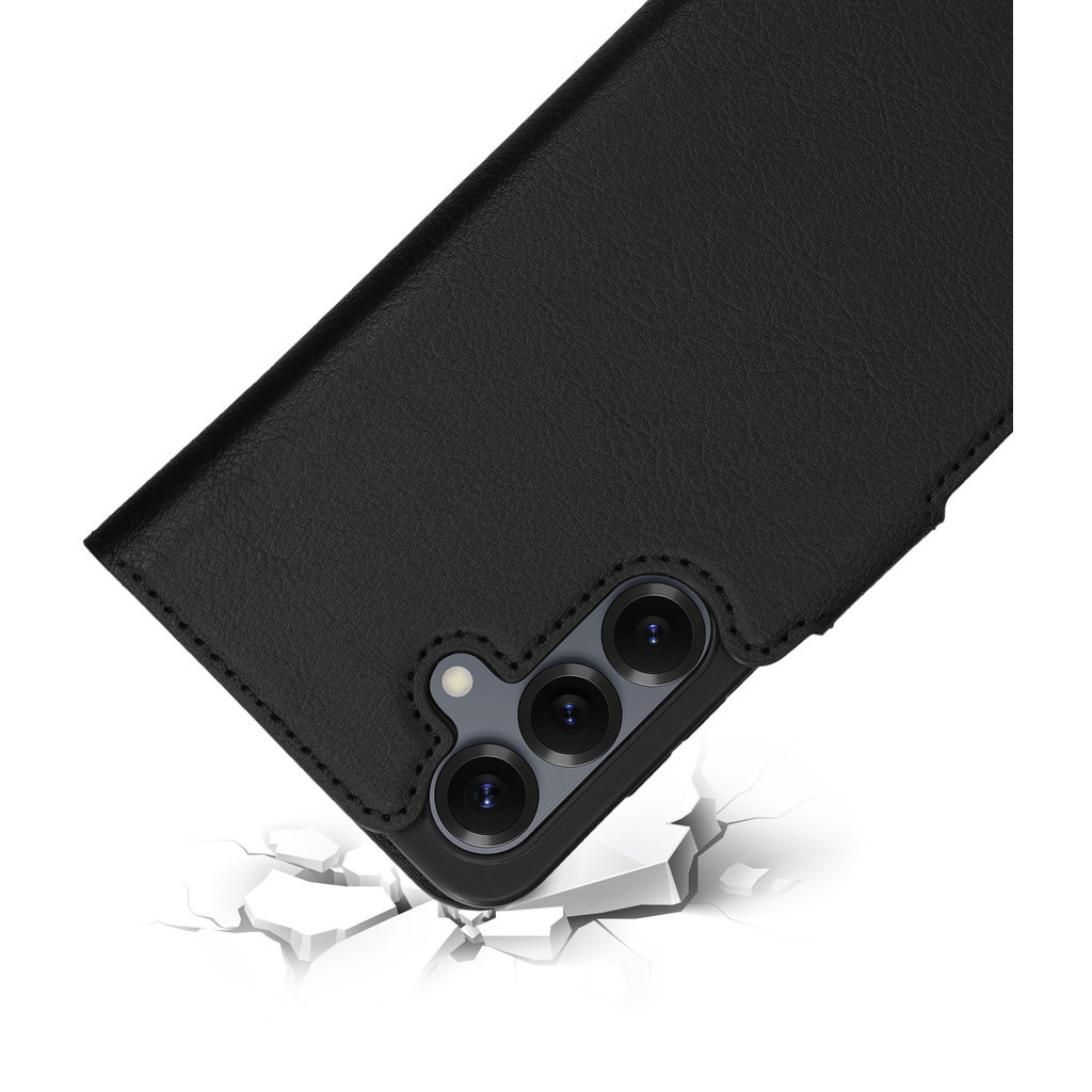 Mobiparts Mobiparts Classic Wallet Case voor Samsung Galaxy S25 - MagSafe Zwart