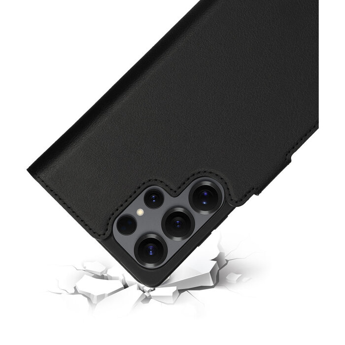 Mobiparts Mobiparts Classic Wallet Case voor Samsung Galaxy S25 Ultra - Zwart