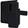 Mobiparts 2-in-1 Lederen Wallet Case voor Samsung Galaxy S25 - Zwart