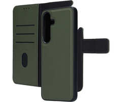 Mobiparts Mobiparts Leather 2 in 1 Wallet Case Samsung Galaxy S25 Green