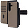 Mobiparts 2-in-1 Lederen Wallet Case voor Samsung Galaxy S25 - Taupe