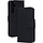 Mobiparts Lederen Wallet Case voor Samsung Galaxy S25 Plus - Zwart
