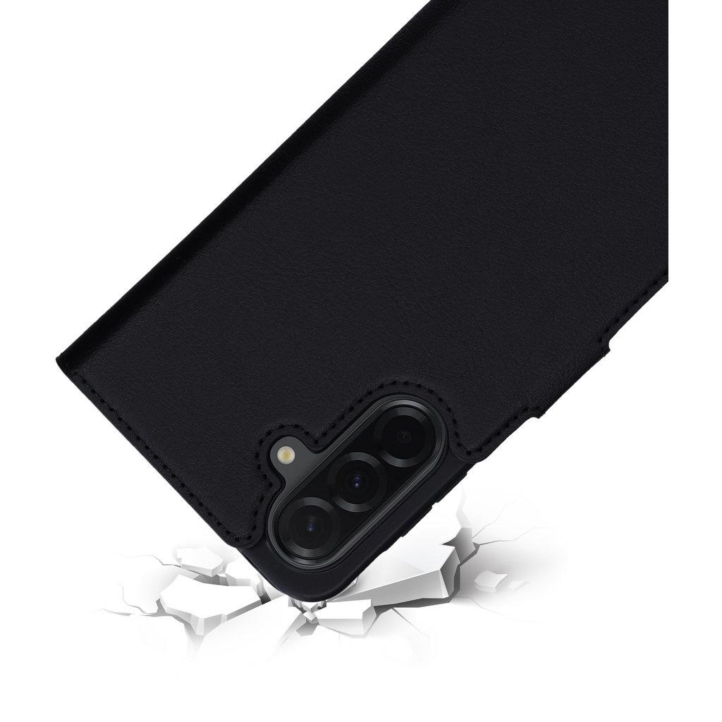 Mobiparts Mobiparts Classic Wallet Case voor Samsung Galaxy A36 - Zwart