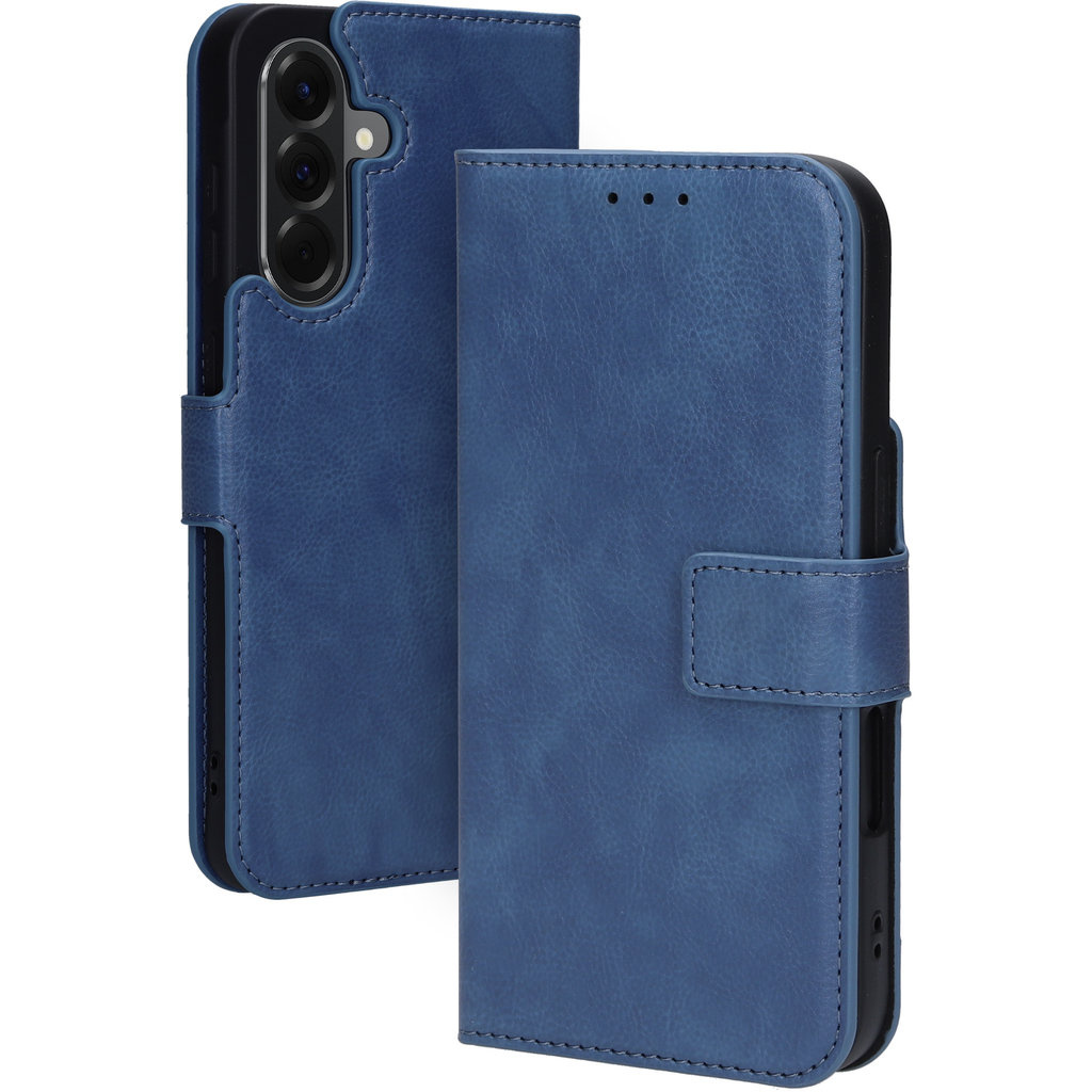 Mobiparts Mobiparts Classic Wallet Case voor Samsung Galaxy A56 - Steel Blue