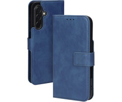 Mobiparts Mobiparts Classic Wallet Case voor Samsung Galaxy A26 - Staalblauw