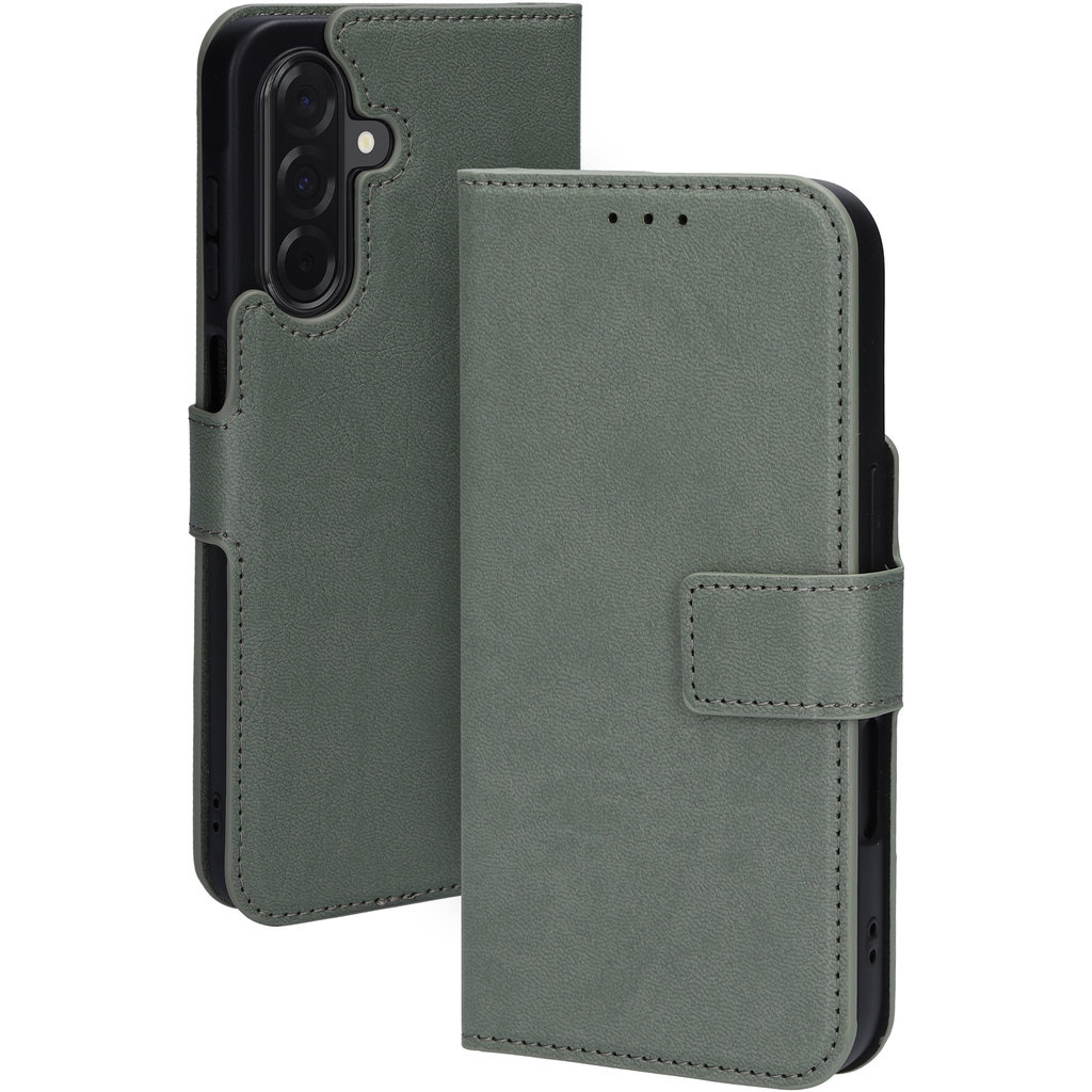 Mobiparts Mobiparts Classic Wallet Case voor Samsung Galaxy A26 - Stone Green