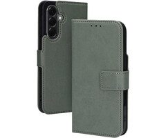 Mobiparts Mobiparts Classic Wallet Case voor Samsung Galaxy A56 - Stone Green