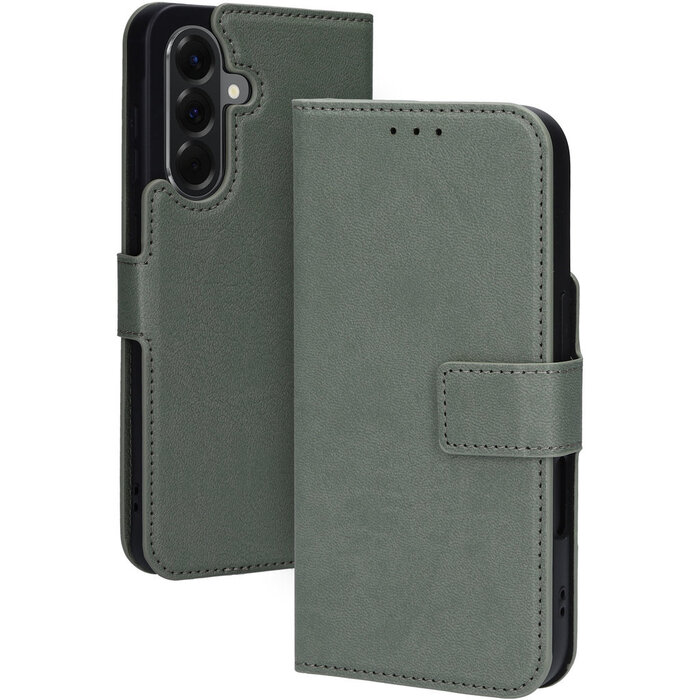 Mobiparts Mobiparts Classic Wallet Case voor Samsung Galaxy A56 - Stone Green