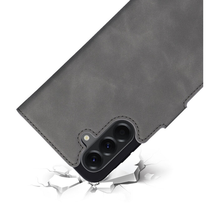 Mobiparts Mobiparts Classic Wallet Case Samsung Galaxy A56 Granite Grey