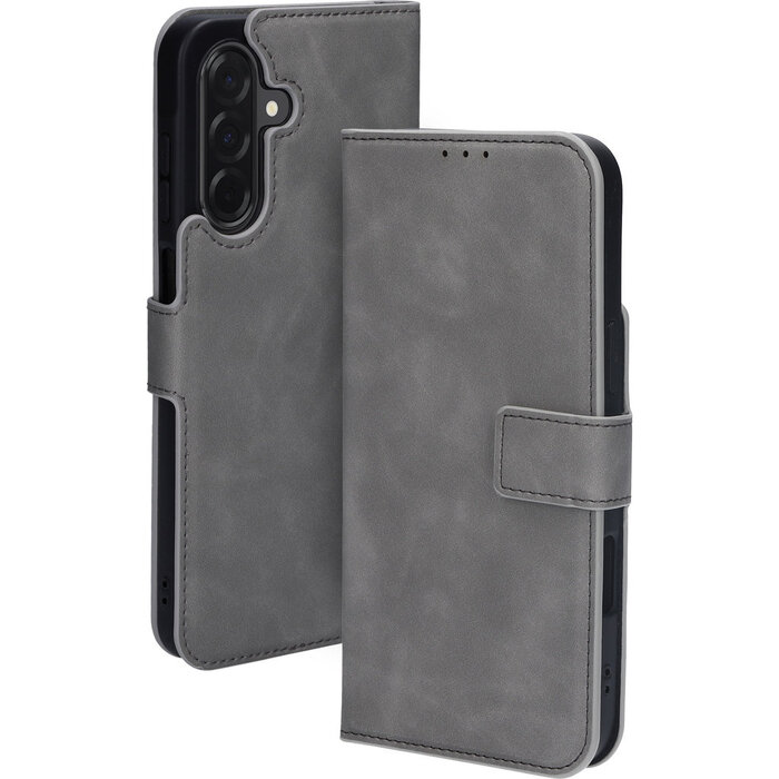 Mobiparts Mobiparts Classic Wallet Case voor Samsung Galaxy A26 - Granite Grey
