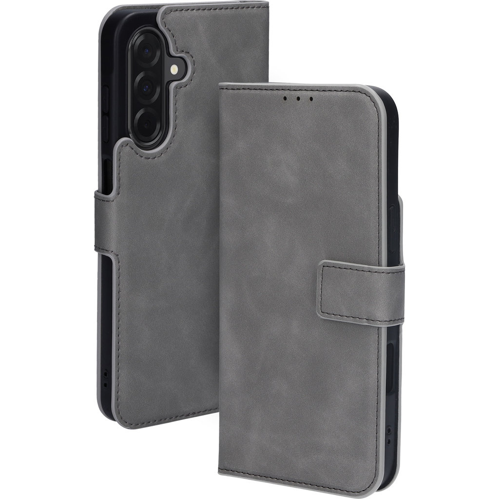 Mobiparts Mobiparts Classic Wallet Case voor Samsung Galaxy A26 - Granite Grey