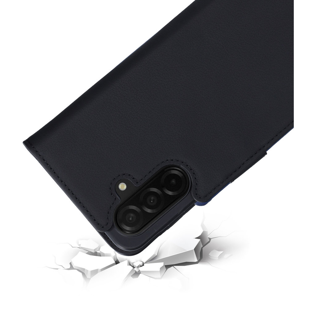 Mobiparts Mobiparts Leather Wallet Case voor Samsung Galaxy A26 - Zwart