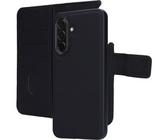Mobiparts Mobiparts 2-in-1 Wallet Case Samsung Galaxy A36 - Echt Leer Zwart