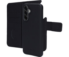 Mobiparts Mobiparts 2-in-1 Lederen Wallet Case voor Samsung Galaxy A56 - Zwart