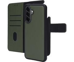 Mobiparts Mobiparts 2-in-1 Leren Wallet Case voor Samsung Galaxy A56 - Groen
