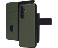 Mobiparts Mobiparts 2-in-1 Leren Wallet Case Samsung Galaxy A36 - Groen