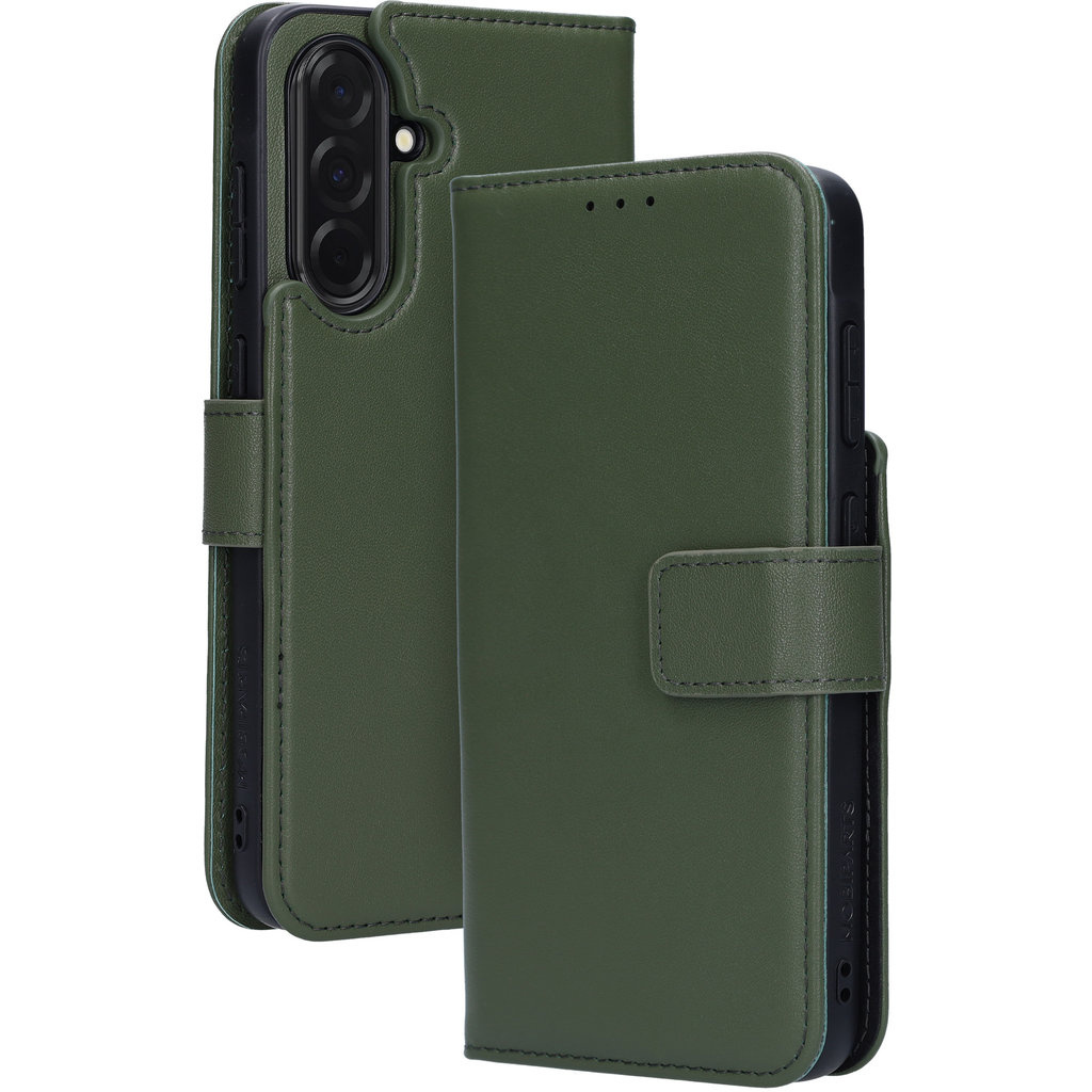 Mobiparts Mobiparts 2-in-1 Leren Wallet Case Samsung Galaxy A36 - Groen