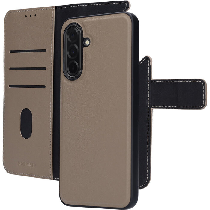 Mobiparts Mobiparts Leather 2 in 1 Wallet Case Samsung Galaxy A36 Taupe