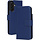 Mobiparts Lederen Wallet Case voor Samsung Galaxy A36 - Blauw