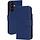 Mobiparts Lederen Wallet Case voor Samsung Galaxy A56 - Blauw